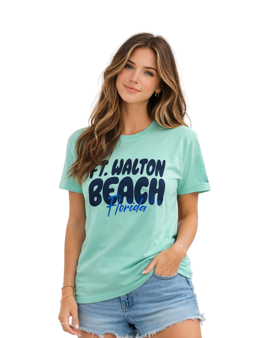 Ft. Walton Beach, Fl City Name  Design Women’s T-Shirt