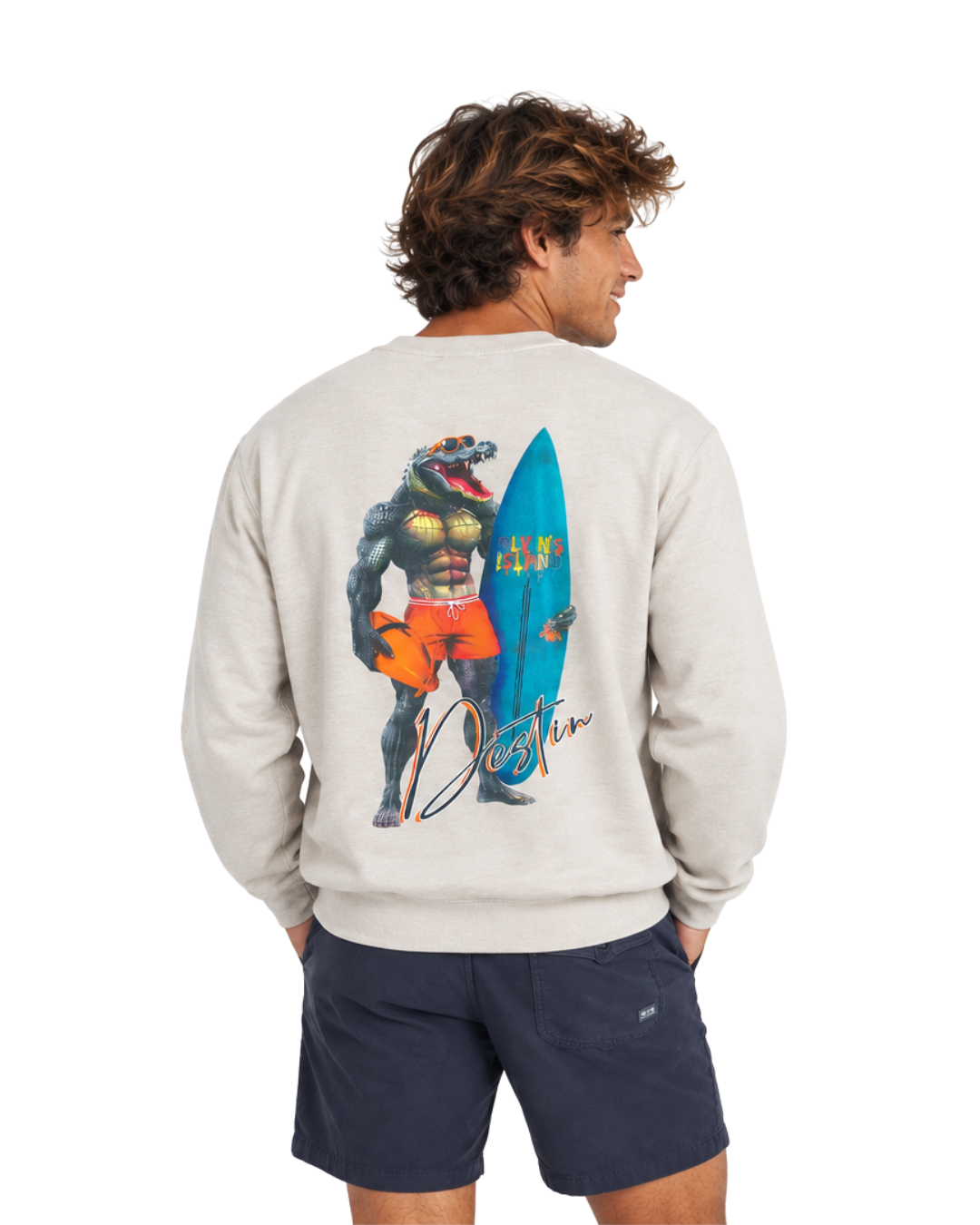 Destin, Fl Gators Style Crewneck