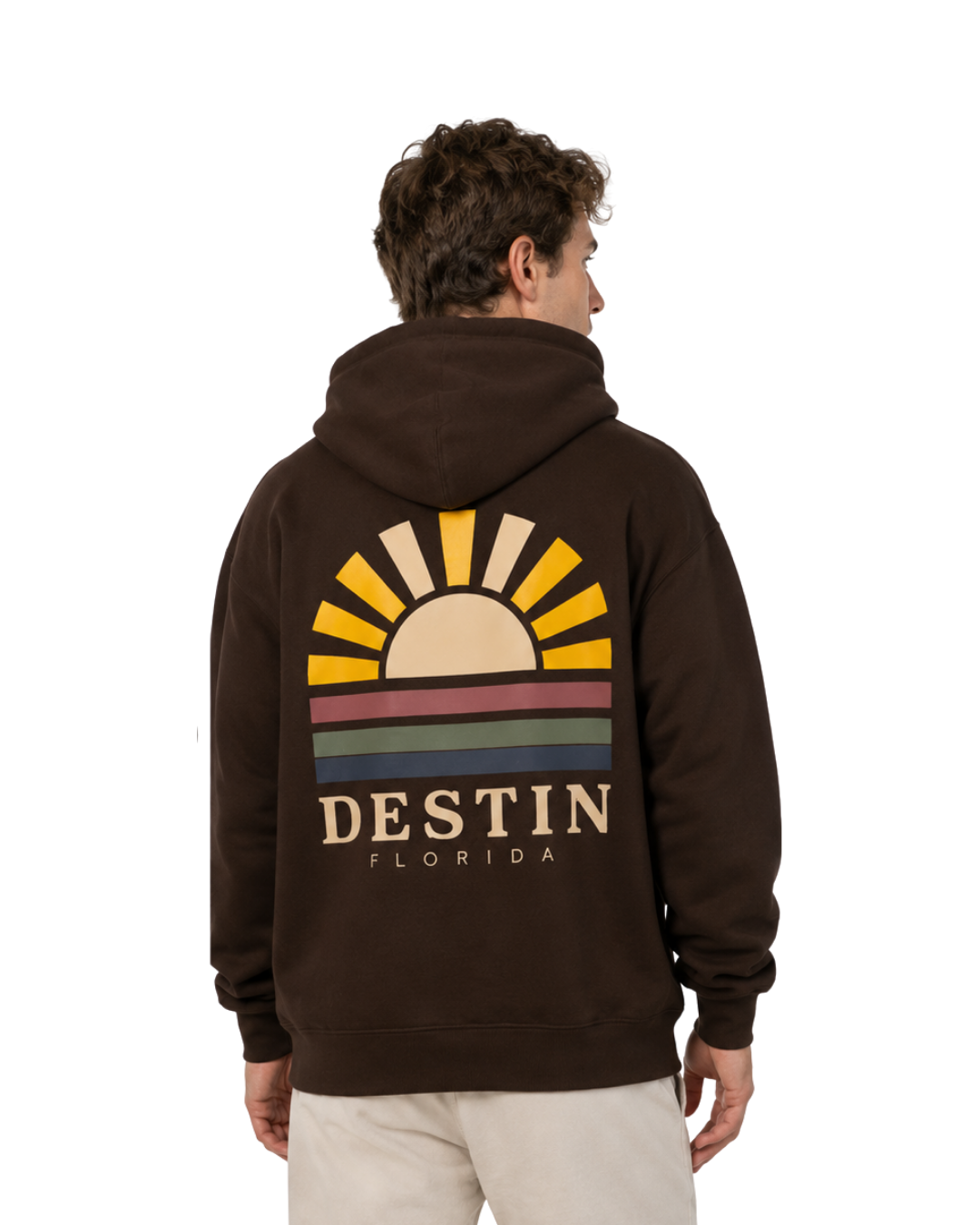 Destin, Fl  Sun & Stripes Hoodie