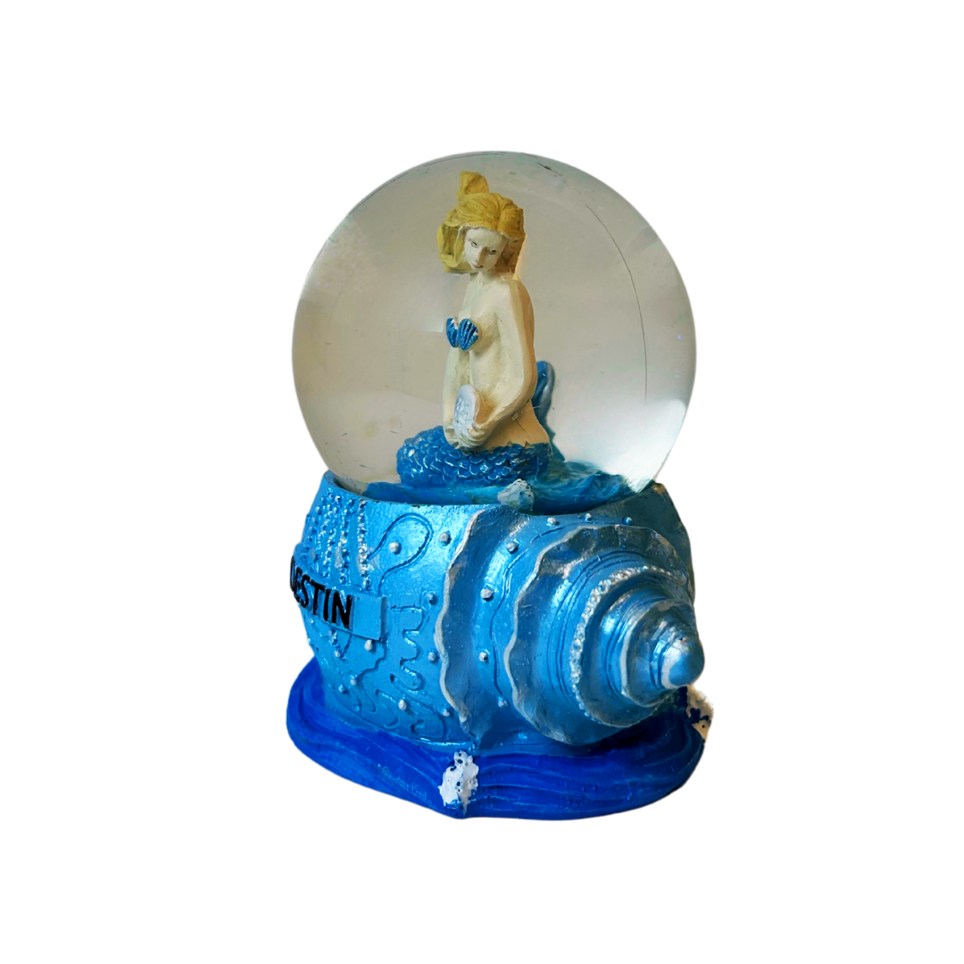 Destin Mermaid Water Globes Souvenir