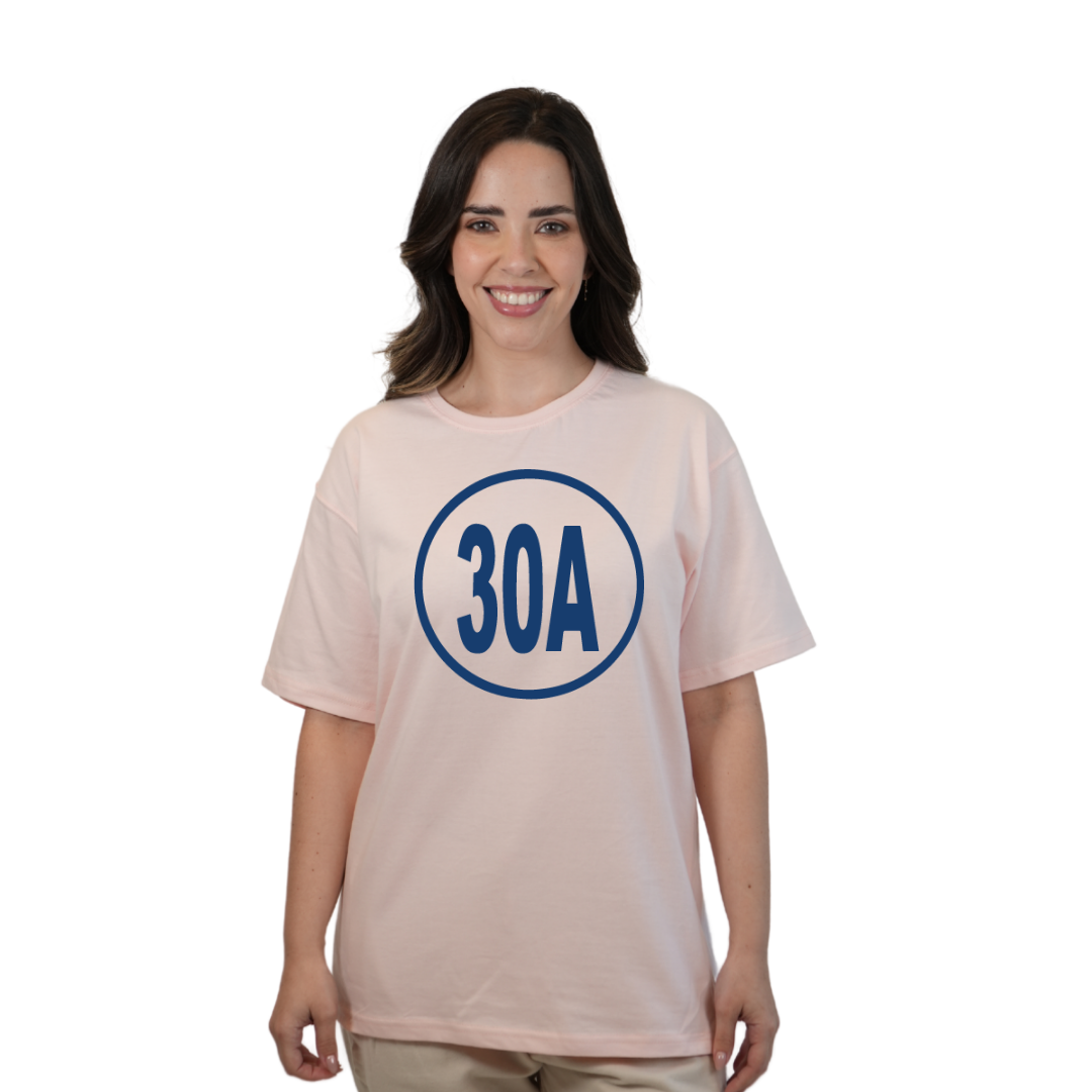 30A, Florida Panhandle T-shirt Women T-SHIRT alvinsisland.com Ice pink S