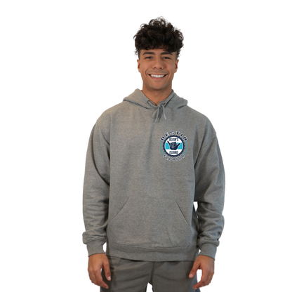 Destin Pullover Hoodie Men with Alvin's Island Hang Loose Front and Back Design Style 252