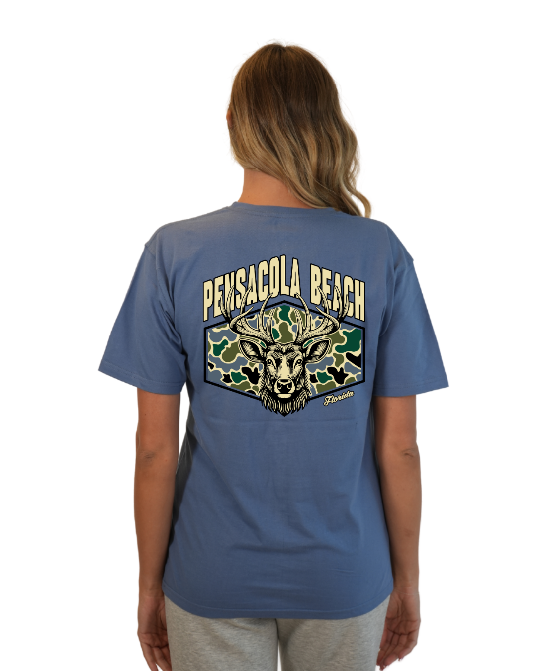 Destin Deer  Women T-Shirt – Camouflage Edition