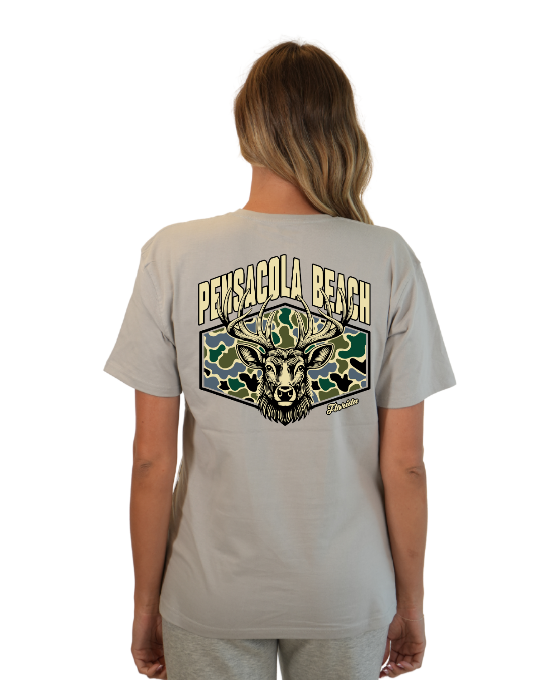 Destin Deer  Women T-Shirt – Camouflage Edition