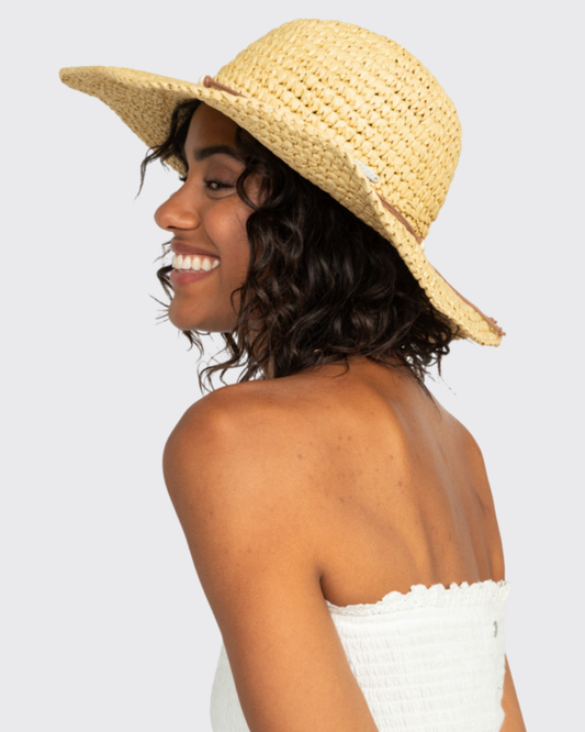 Roxy Cherish Summer - Straw Cowboy Hat for Women CAP alvinsisland.com