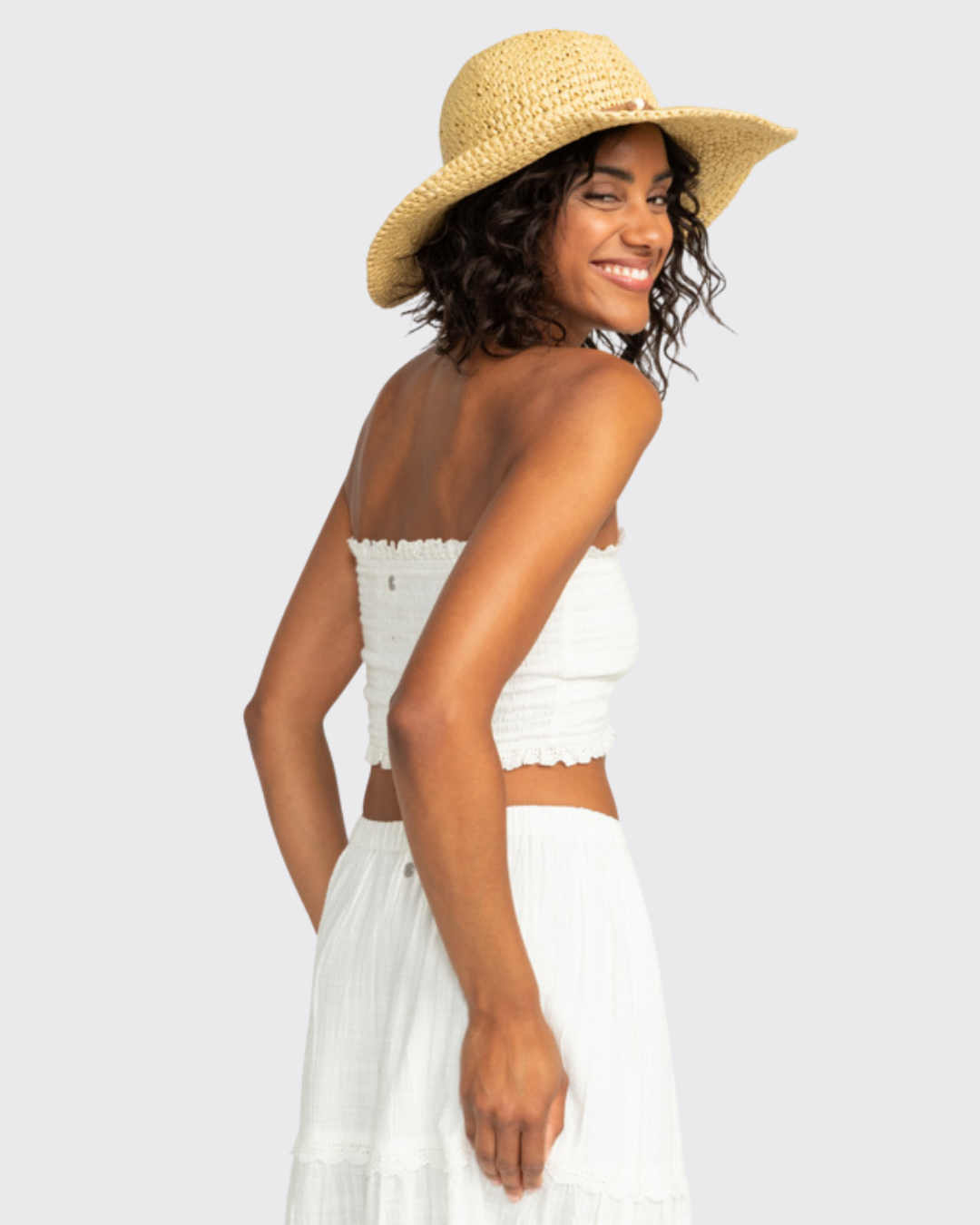 Roxy Cherish Summer - Straw Cowboy Hat for Women CAP alvinsisland.com