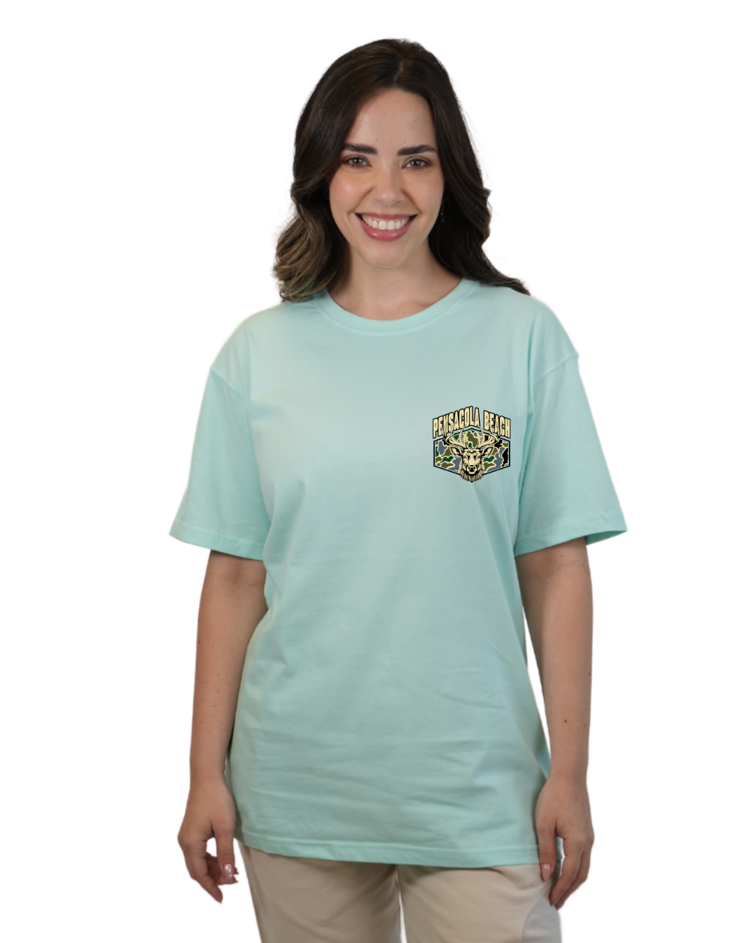 Destin Deer  Women T-Shirt – Camouflage Edition