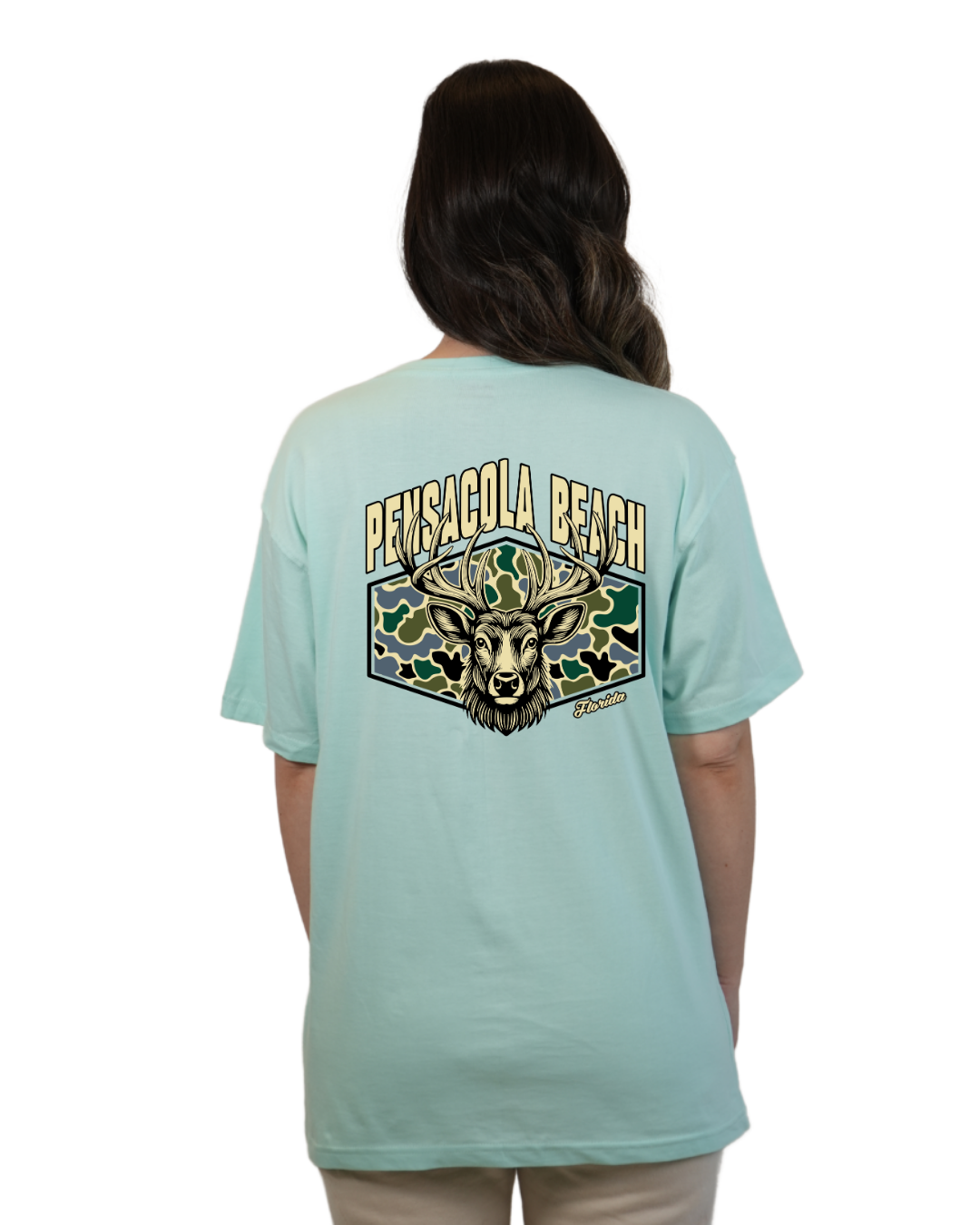Destin Deer  Women T-Shirt – Camouflage Edition
