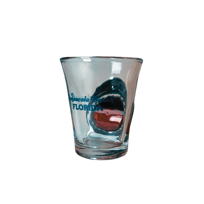 Pensacola Beach, Fl Molded Shark 3d Shot Glass