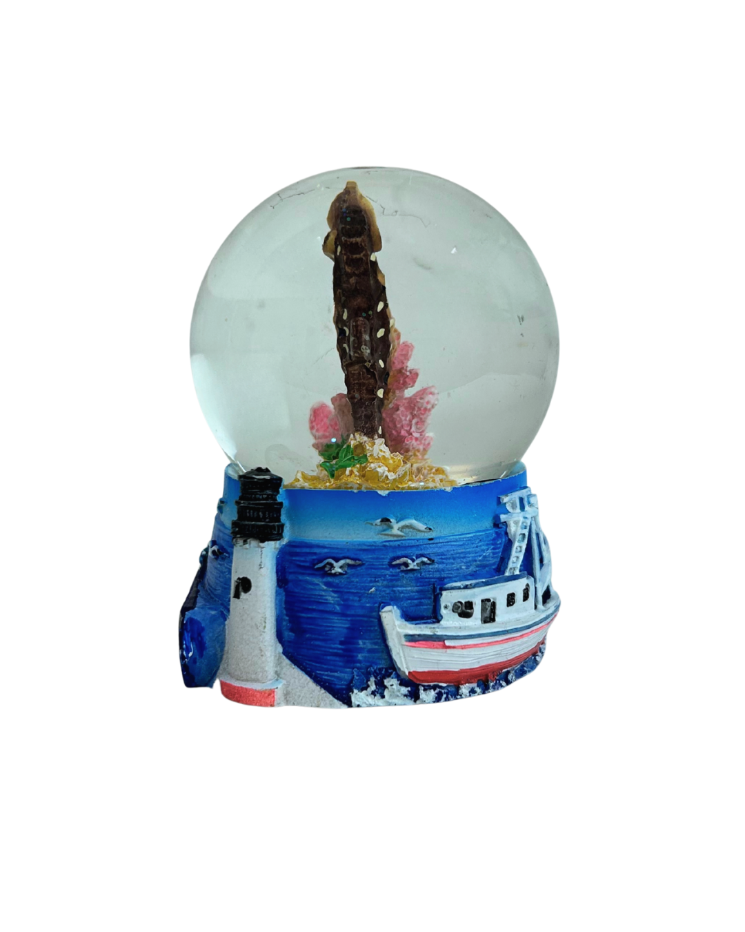 Marco Island SeaHorse Water Globes 2.5 Dia Souvenir souvenirs alvinsisland.com