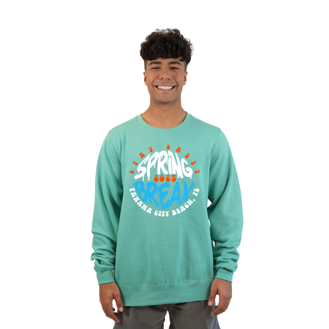 Panama City Beach, Fl Spring Break Collection Crewneck Style 067