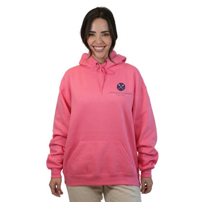 Pensacola Beach front Paddles pocket design and back big Paddles Design Pullover Hoodie Women Style 252