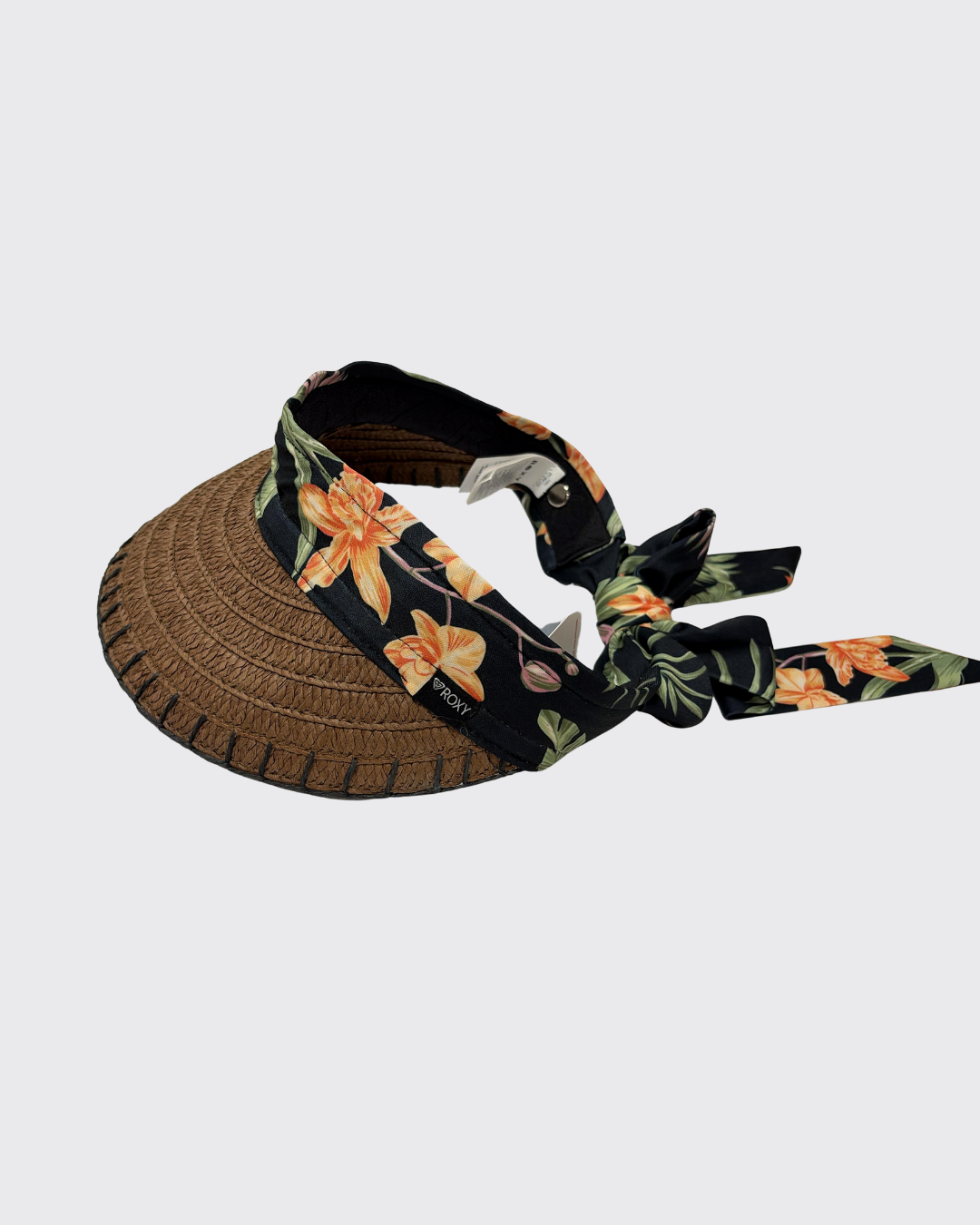 Roxy Lets Go Girls Straw Visor hat Roxy One size