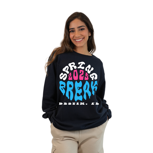 Destin, Fl Spring Break Collection Crewneck Style 067