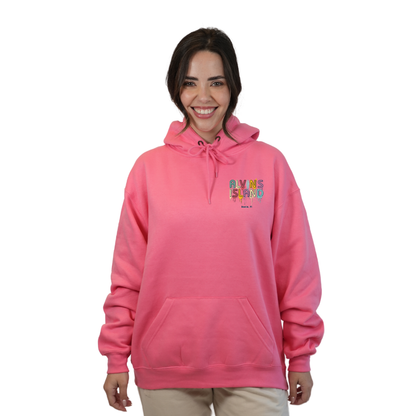 Destin Florida Pullover Hoodie Women with a Alvin's island  Drip  Painting Design Style 252