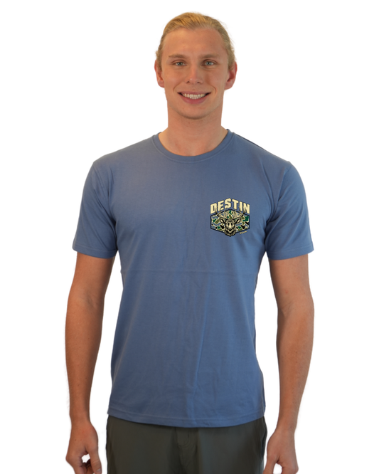 Destin Deer  Men T-Shirt – Camouflage Edition