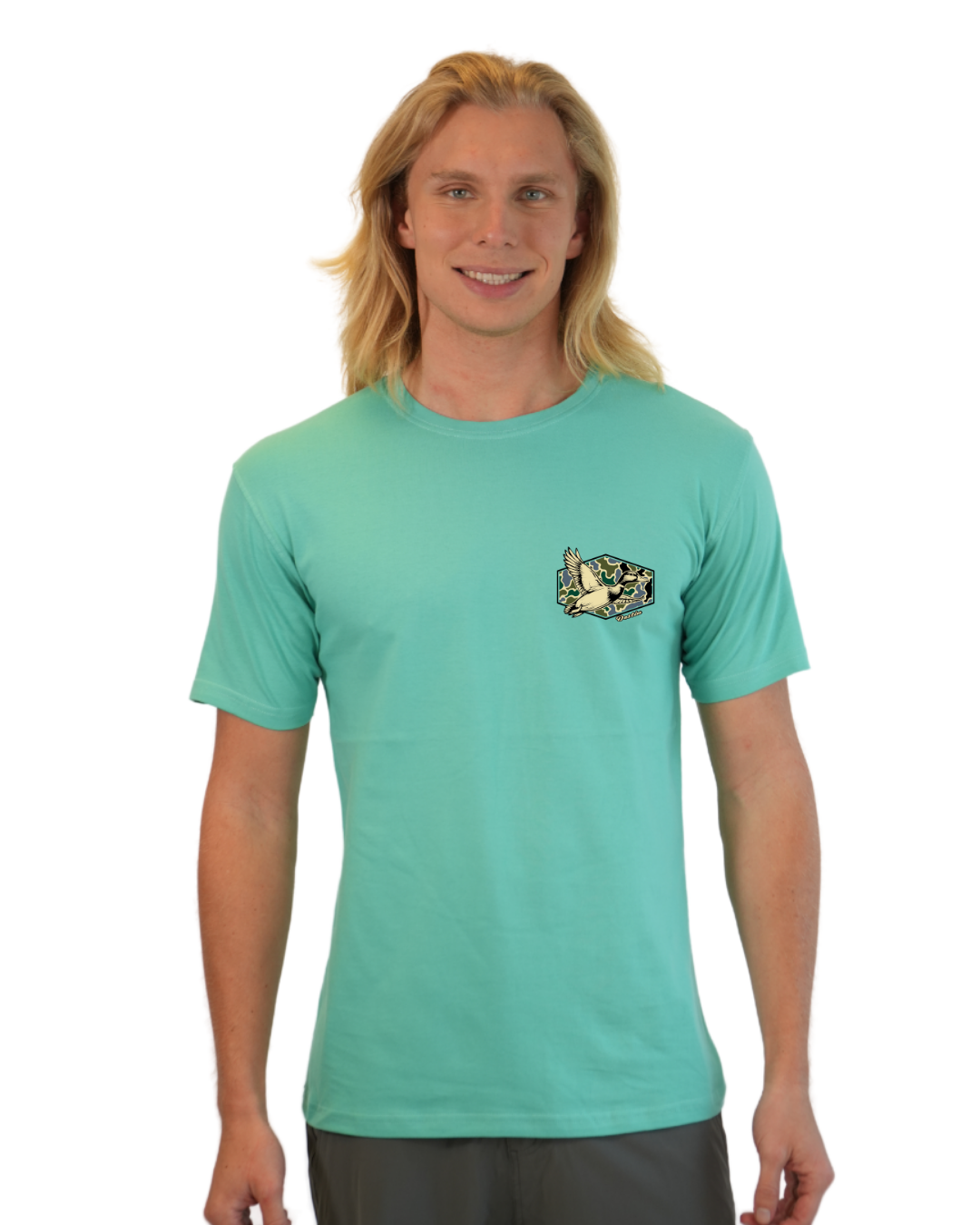 Destin Duck Men  T-Shirt Camouflage Edition