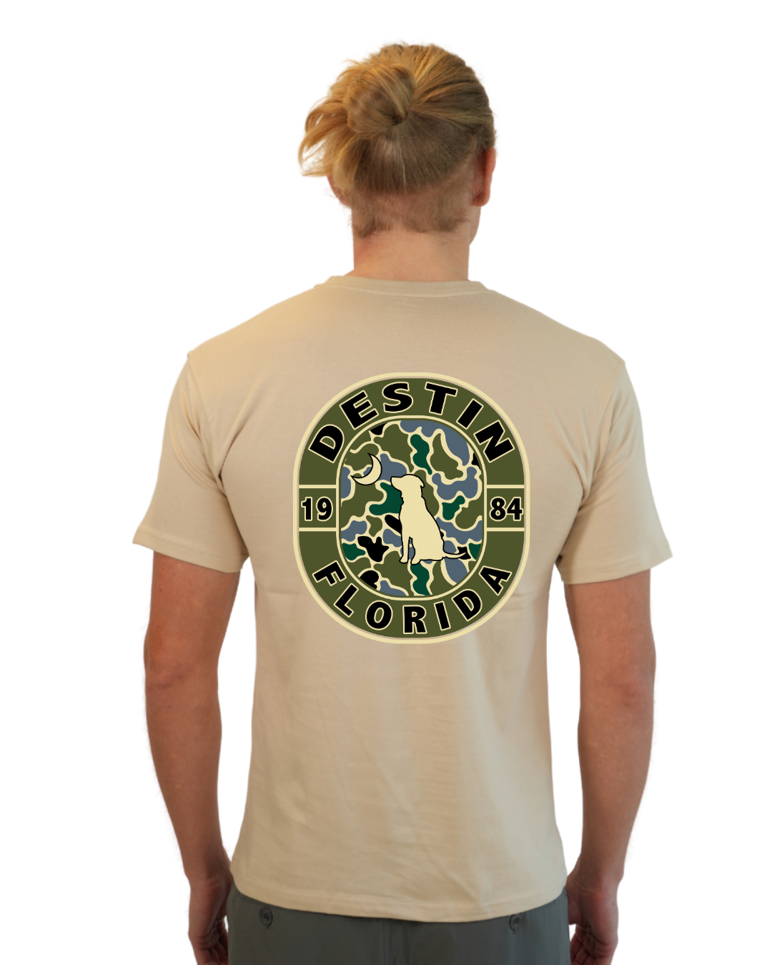 Destin Dog 1984 T-Shirt Camouflage Edition T-SHIRT alvinsisland.com