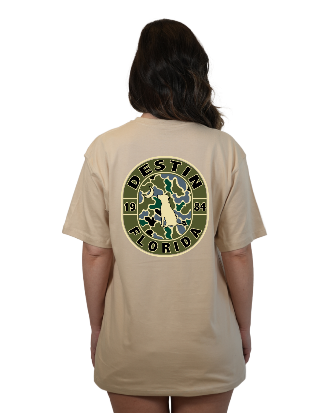 Destin Dog 1984 Women T-Shirt Camouflage Edition T-SHIRT alvinsisland.com