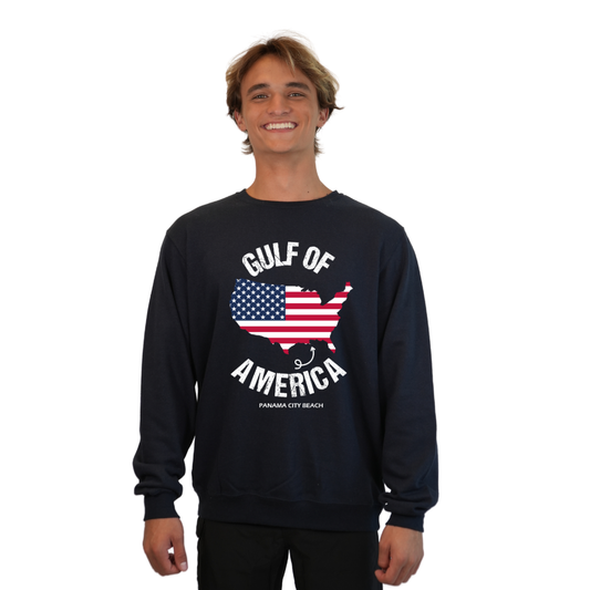 Gulf of America-Panama City, Crewneck Style 067