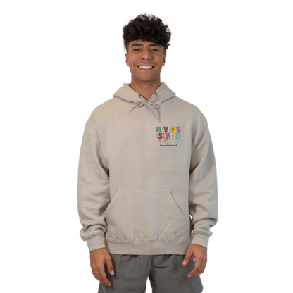 Panama City Florida Pullover Hoodie Men with Alvin's Island Drip Panting front and back Design Style 252