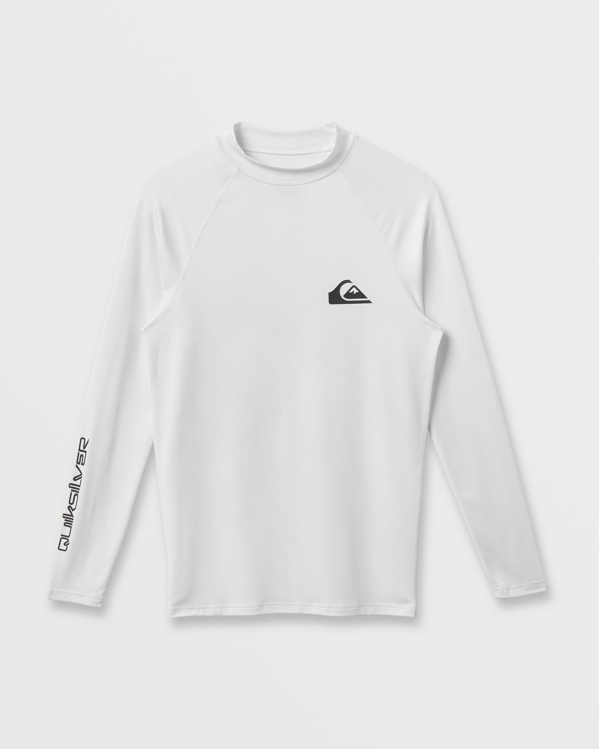 Quiksilver Everyday UPF 50 Long Sleeve Rashguard - White Mens - Rashguard Quiksilver