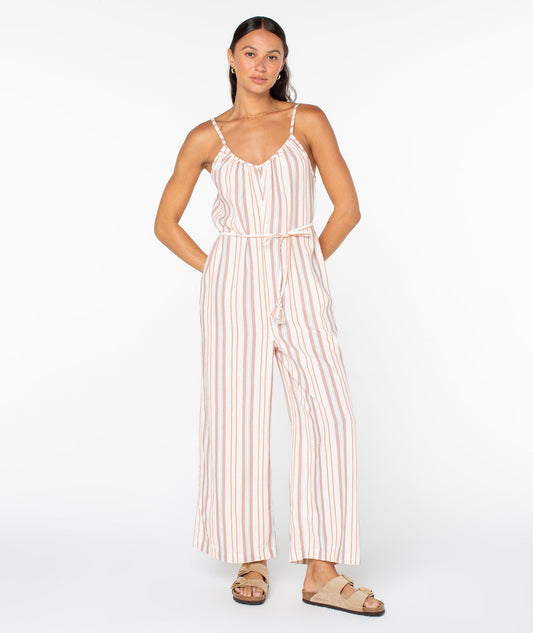 Roxy Gale Jumpsuit Jumpsuits & Rompers Roxy Tigerlily Porto Stripe XS
