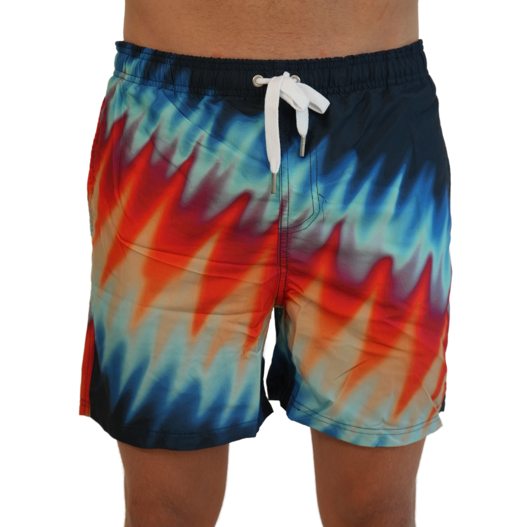 Mens Swim Trunks Rainbow Style Sm-007