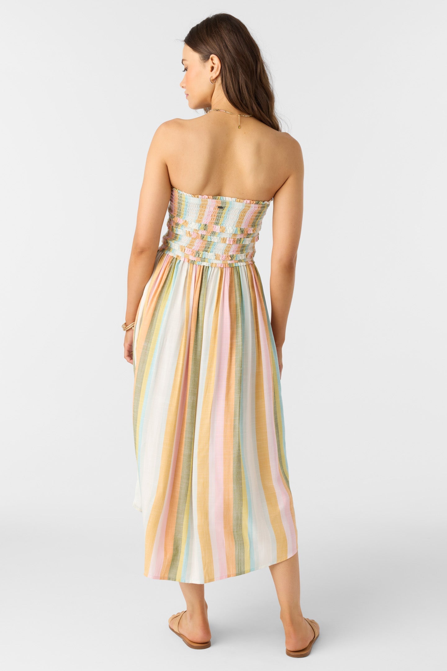 O'Neill DEVYN LOW TIDE STRIPE MIDI DRESS Dresses O'Neill