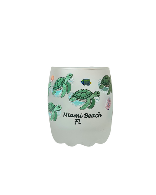 Miami Turtle Design Shot Glass souvenirs alvinsisland.com