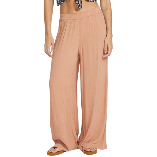 Volcom Women's Stoneshine Junki Pants Shorts Volcom Sand Brown S