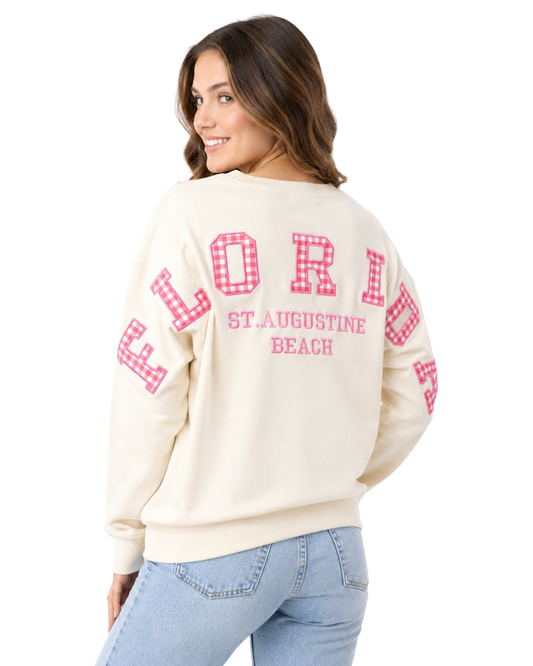 St. Augustine Crewneck with Name Drop