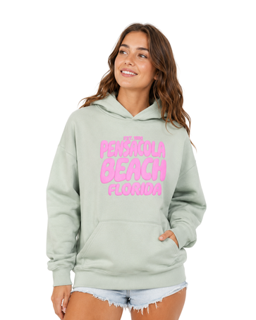 Pensacola Beach, Fl City Name Hoddie – alvinsisland.com